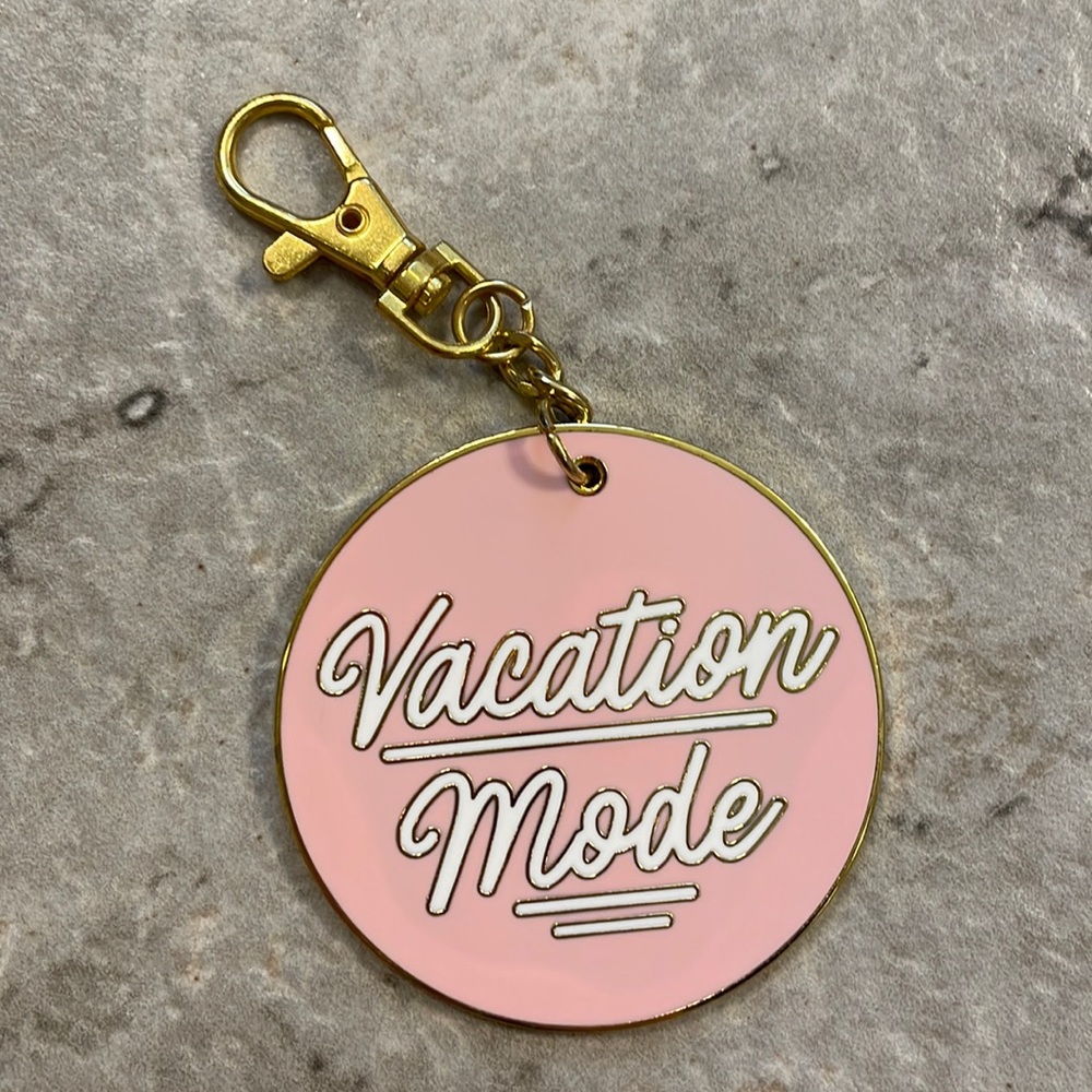 Vacation Mode Keychain